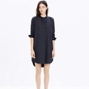 NWT Madewell Wool Shirtdress
